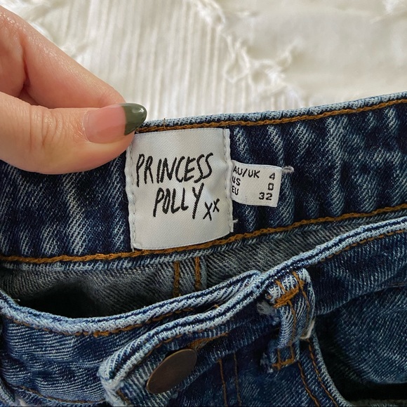 Princes Polly Tyler Mom Jean Dark Wash - Picture 4 of 5